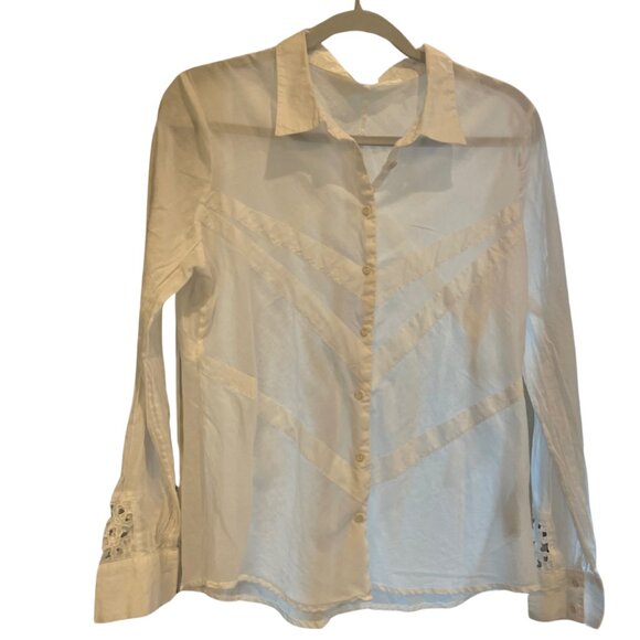 Bandolera Women Shirt white Size EUR 44 - Picture 3 of 9